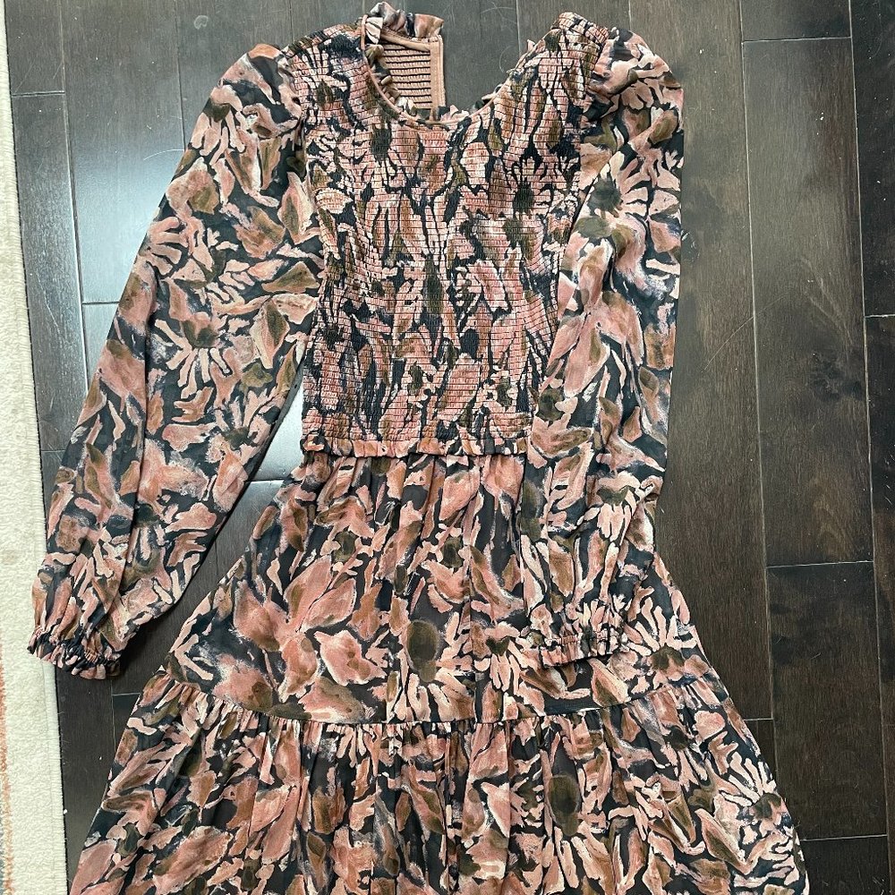 Wilfred Midi Floral Dress